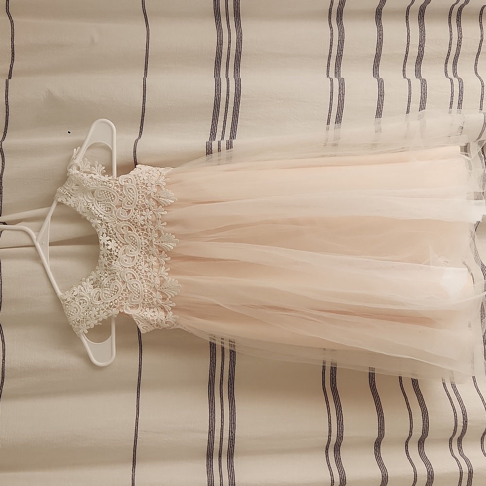 Davids bridal flower girl dress sz 5